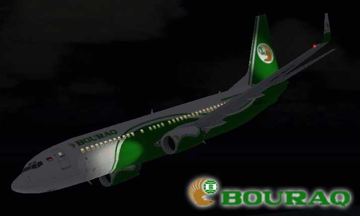 Fs2004 B737Ng-800 Bouraq Indonesia Reg