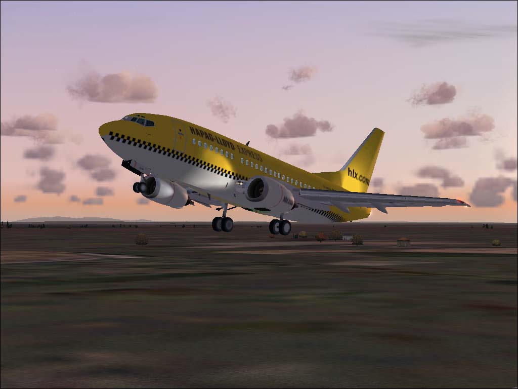 Hapag-Lloyd Express Ffx Boeing 737-500 Original Aircraft By Erick Cantu