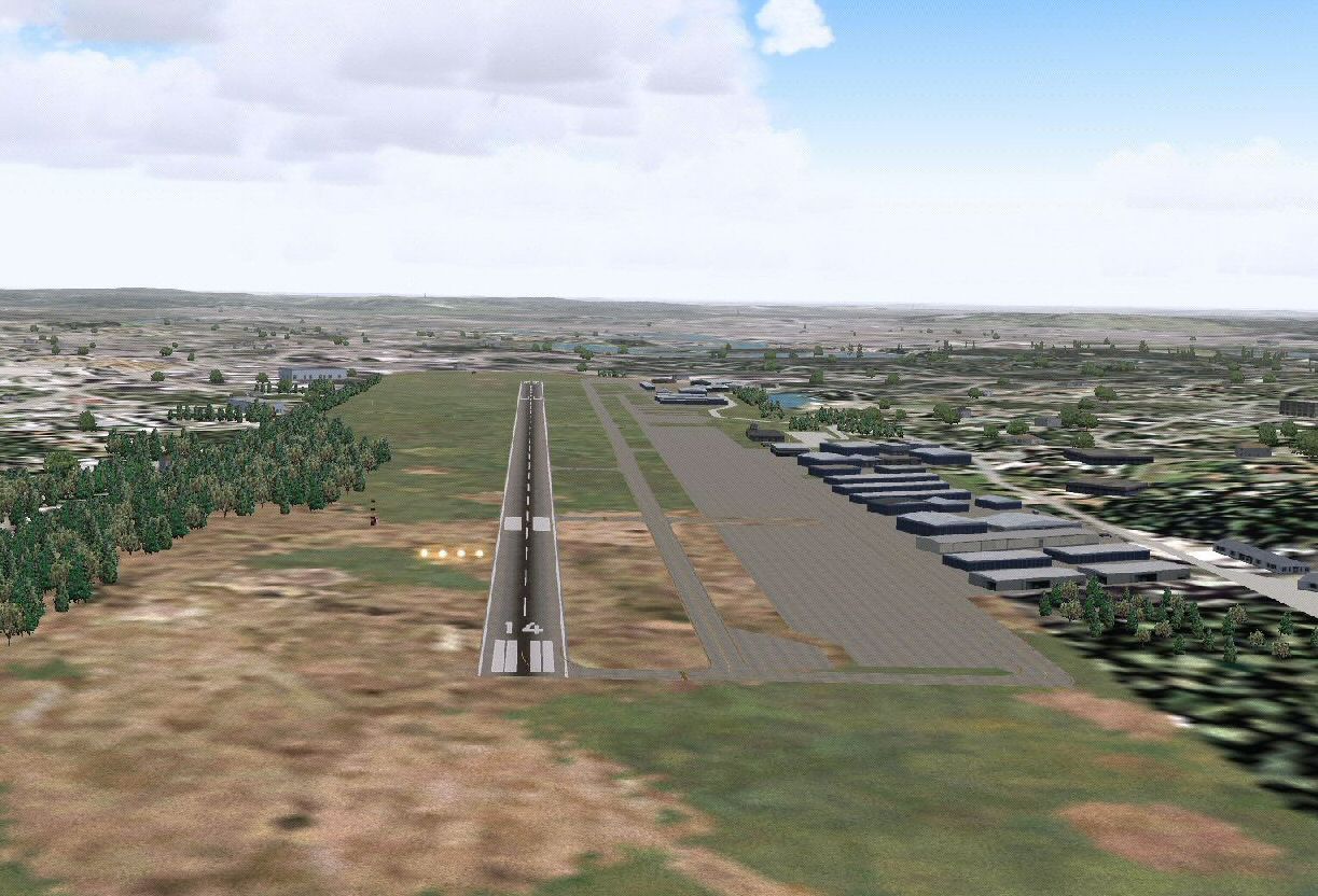 Boire Field (Kash) Nashua, Nh Fs2004 Scenery - By Thomas Perry Boire Field Is Located Just