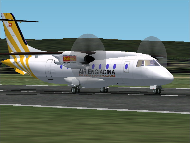 Fs2004 Faichild Dornier 328 Air Engiadina Air Engiadina Was The Launching Client Of The Do