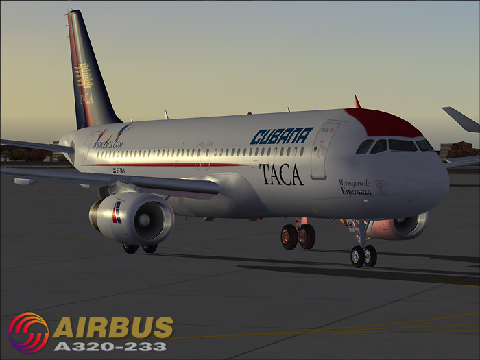 Fs2004 Tacaircraftubana Hybrid A320-233 Ifdg