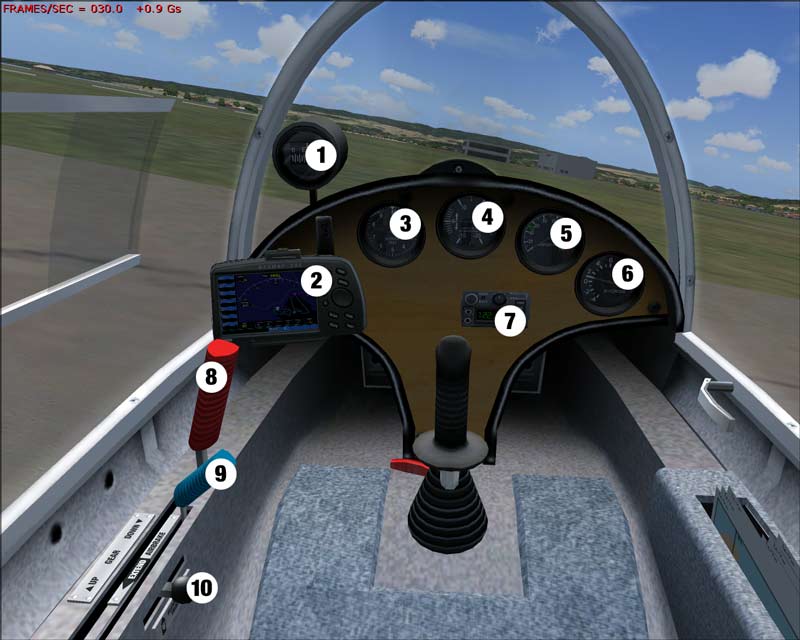 Fs2004 Mag Basis 15 Glider A Fictional 15 Meter Sports Glider Airplane With Full Controls