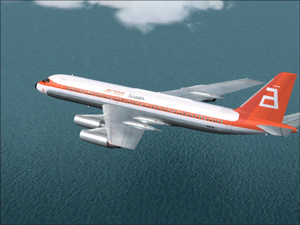 Fs2004 Convair Cv990A Area Ecuador Original By Erick Cantu
