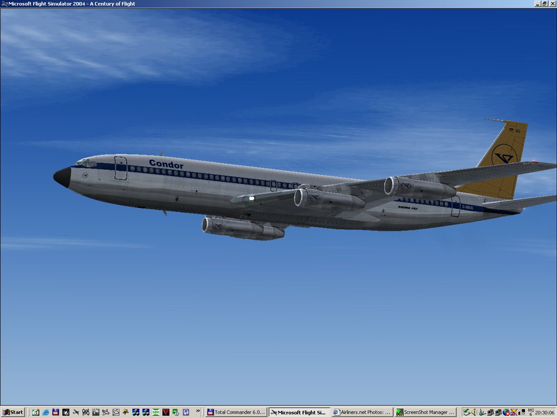 Captains Sim B707-320 For Fs2004 This Is Repainted Textures Of The Famous B707 In The Typi