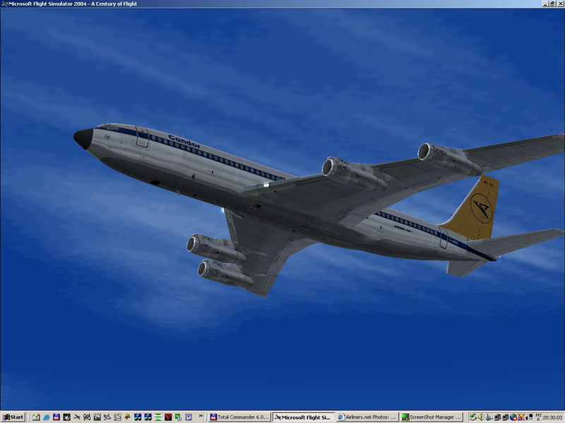 Captains Sim B707-320 For Fs2004 This Is Repainted Textures Of The Famous B707 In The Typi