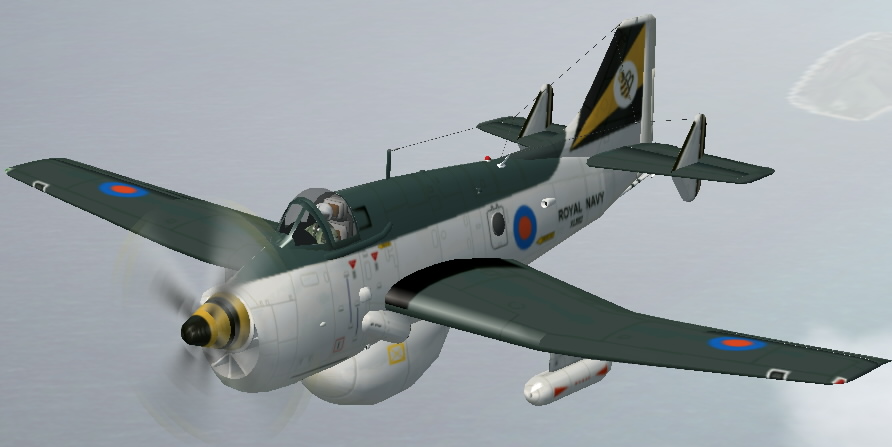 Fs2002/Fs2004 Fairey Gannet Aew.3 The Gannet Was Originally Designed As An Anti-Submarine — 1