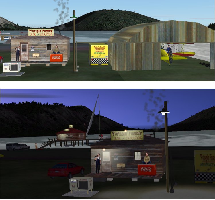 Cffd === Joe Branchs Field & Dock British Columbia, Canada The Scenery Is Entirely Fictiti
