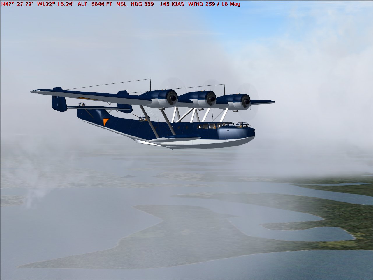 Dornier 24K Foor Fs2K4 A Recon Flyingboat Build For The Dutch Mld By Dornier.updated Versi