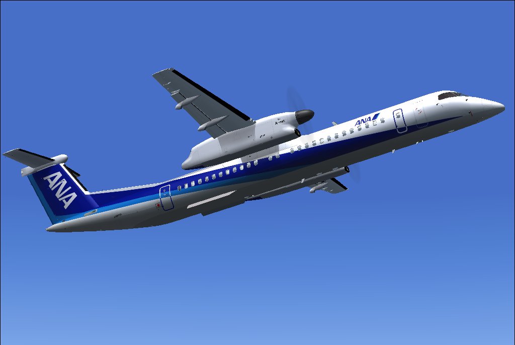 Dreamwings Dehavilland Dch 8 Q400 Made By: Tommy Hansson: Model And Textures John Cillis: