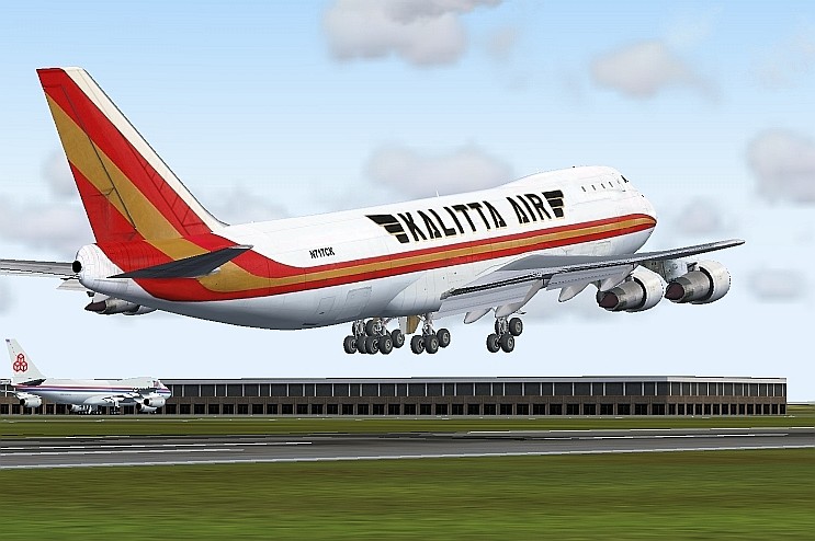 Boeing 747-2B4B Sf Kalitta Air Fs2004 This Is Repainted Textures Of Kalitta Air Cargo Boei