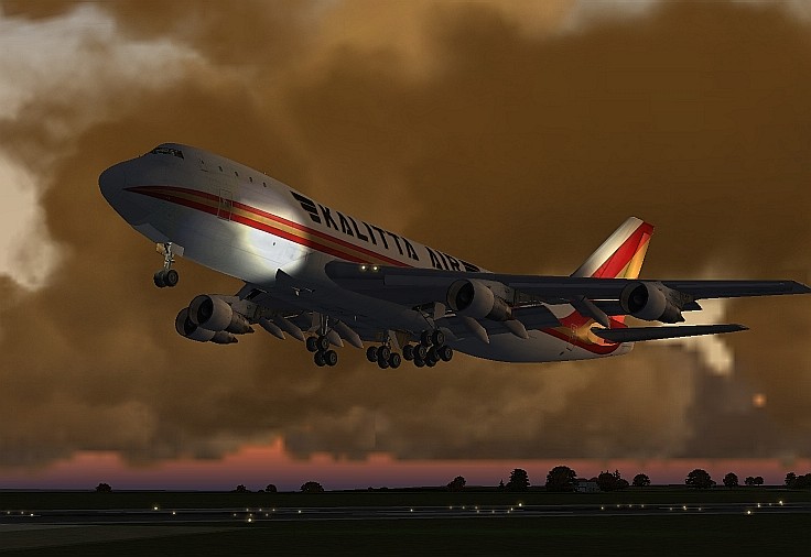 Boeing 747-2B4B Sf Kalitta Air Fs2004 This Is Repainted Textures Of Kalitta Air Cargo Boei