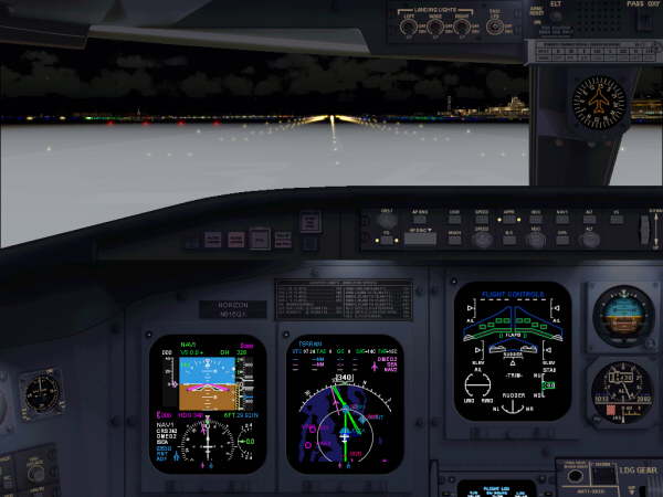 Flightsim Fs2004/Fs9 Skydecks Panel Design, Project Crj Panel Registered Version Features