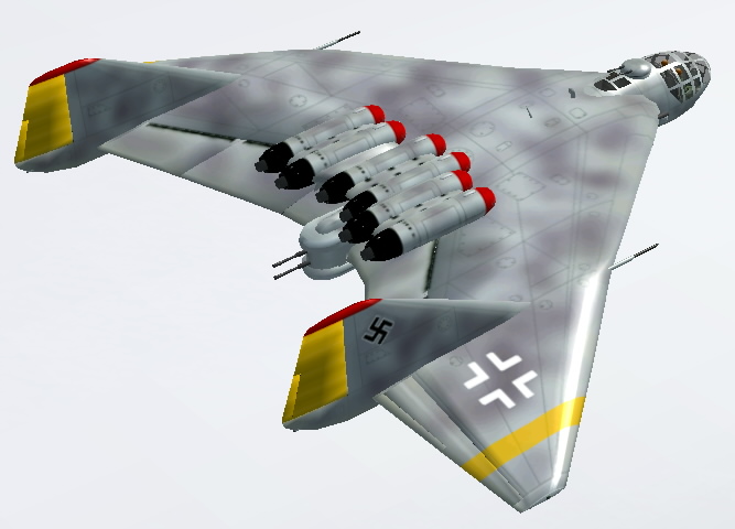 Fs2002/Fs2004 Arado Ar E.555/1 Luft46 Art Aircraft Series No.7