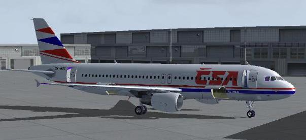 Ifdg Airbus A320 Csa Livery In Fall 2004 Csa Selected Airbus As Supplier Of 12 New Aircraf