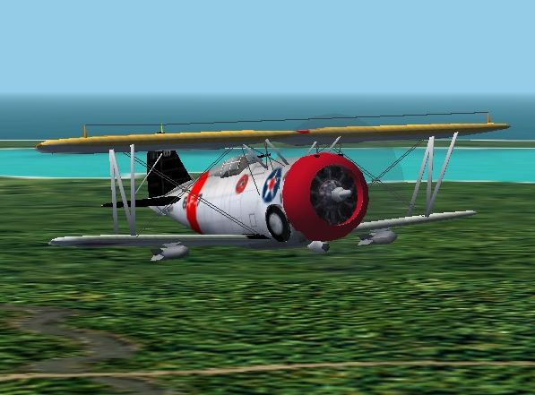 Marine Fighting Two (Vf-2M) Received A Full Compliment Of F3F-2S