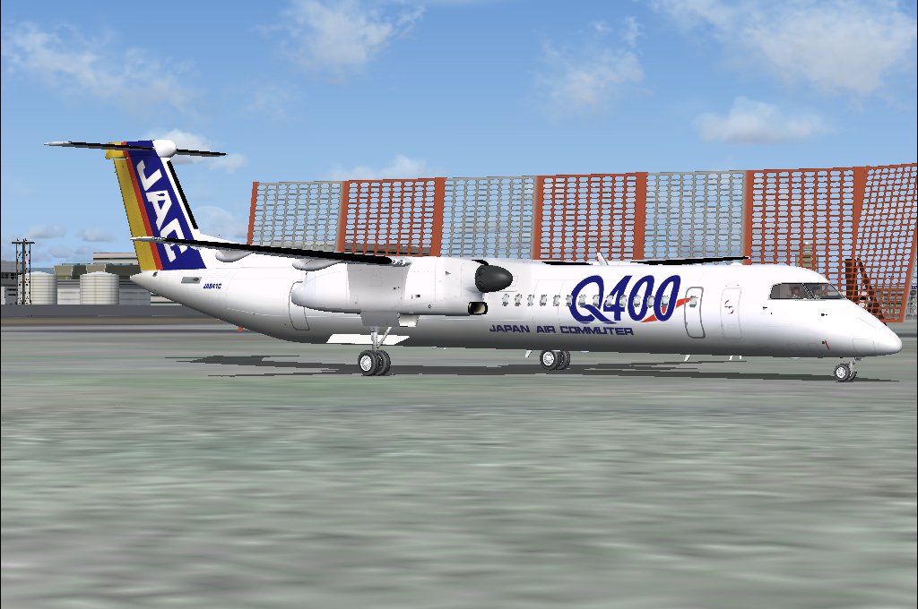Dreamwings Dehavilland Dch 8 Q400 Made By: Tommy Hansson: Model And Textures John Cillis: — 1