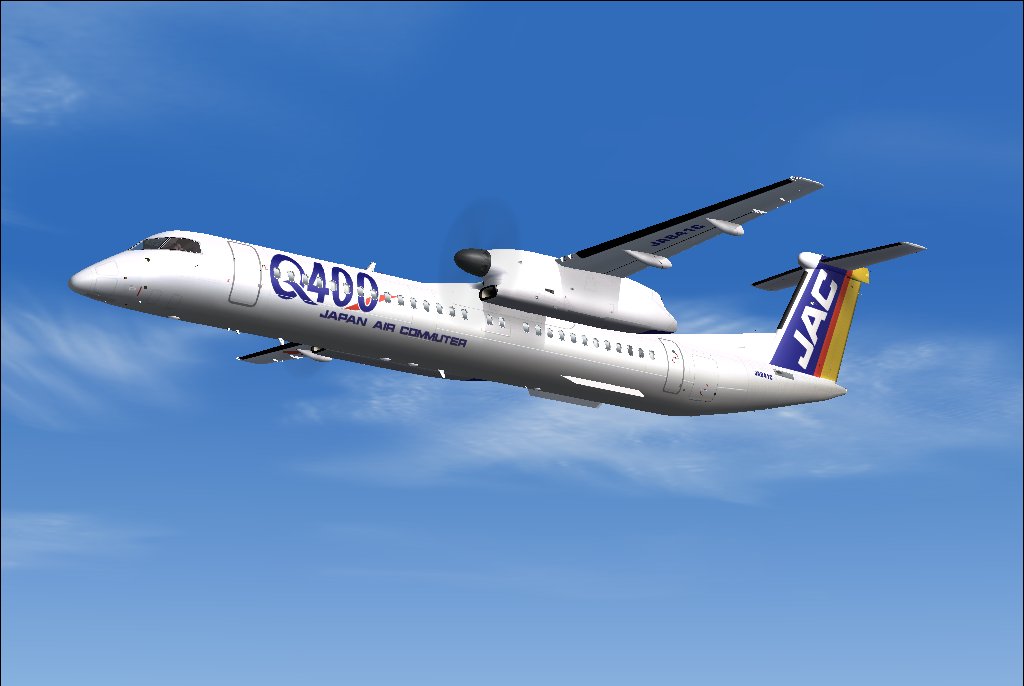 Dreamwings Dehavilland Dch 8 Q400 Made By: Tommy Hansson: Model And Textures John Cillis: