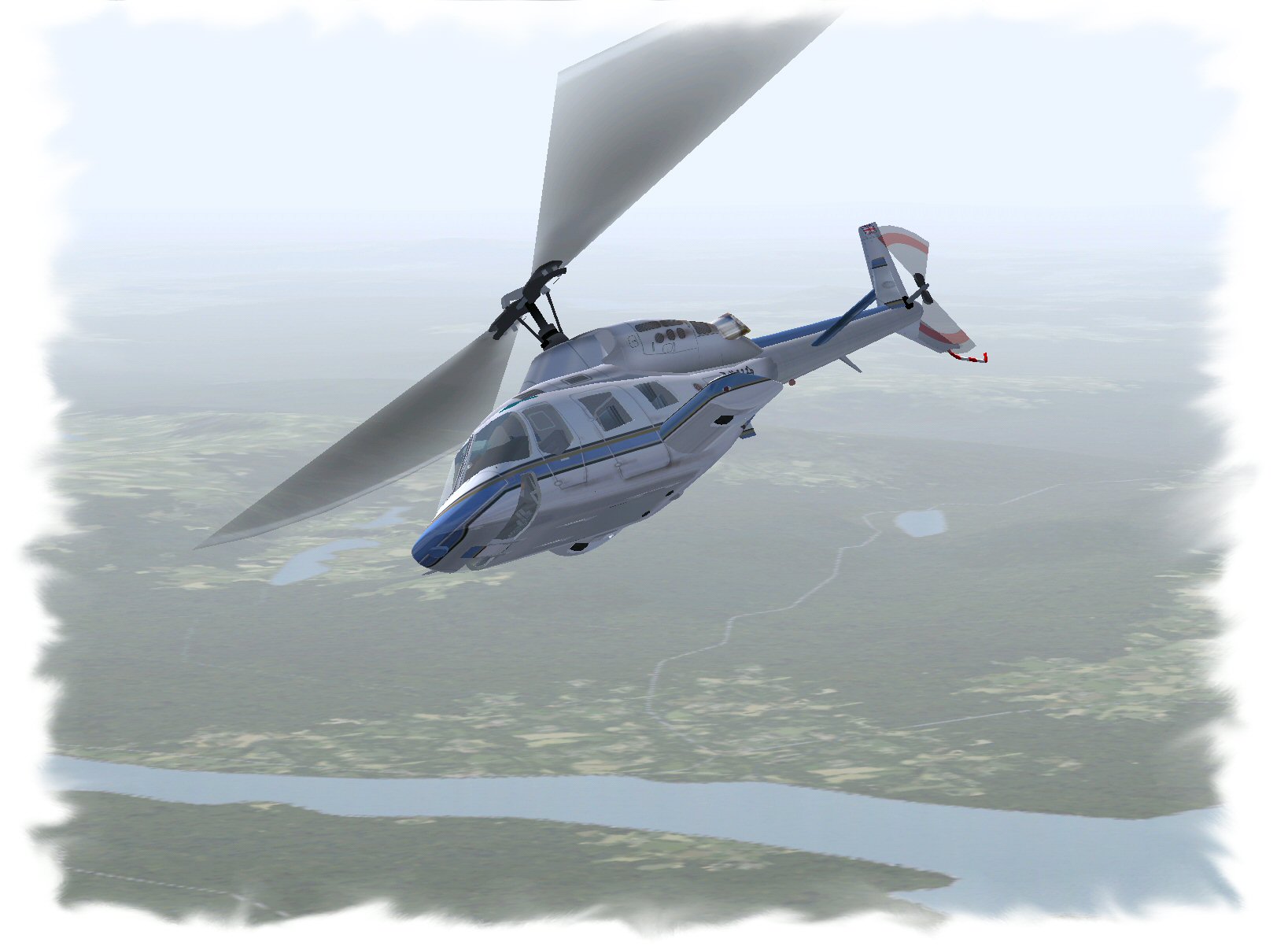 Gmax Bell 222B For Fs2002 Features: Reflective Textures, New Improved Virtual Cockpit And — 1