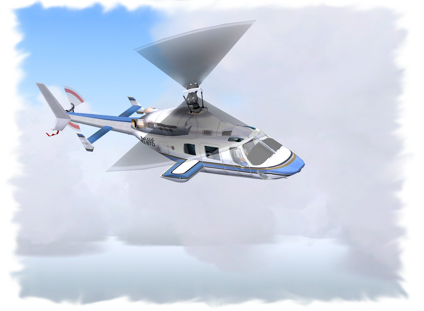 Gmax Bell 222B For Fs2002 Features: Reflective Textures, New Improved Virtual Cockpit And