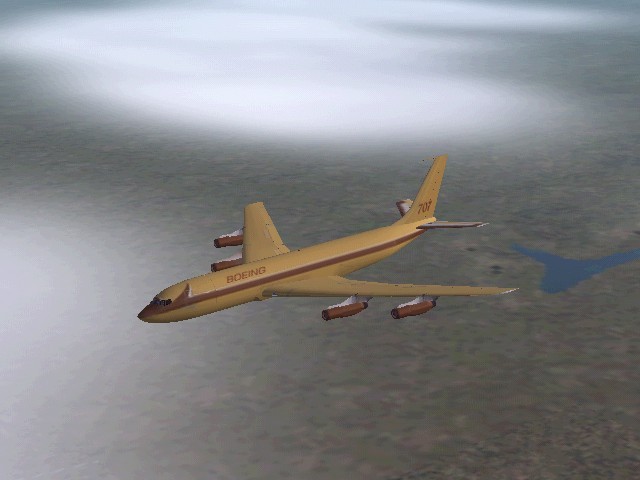 Bertrand Bérard Vanquishbb_At_Hotmail.com Boeing 707-80 In House Of Colors Fs2002 / Boeing