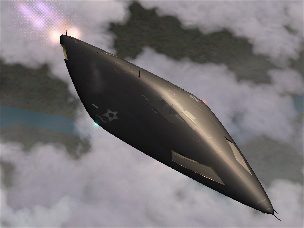 This Is The Fs2004 F-136B Orbital Defense Interceptor Concept Jet Fighter, Capable Of Hype