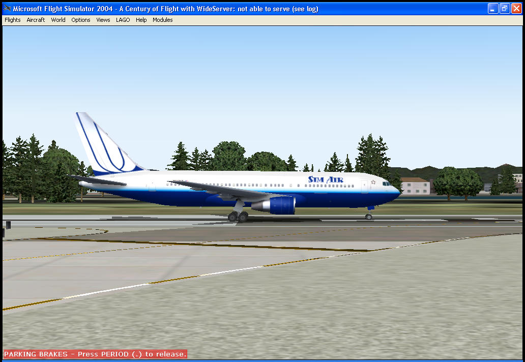 Simair Boeing 767-200 Simair Installation: Run The The B767_Simair.exe And Select The Vers