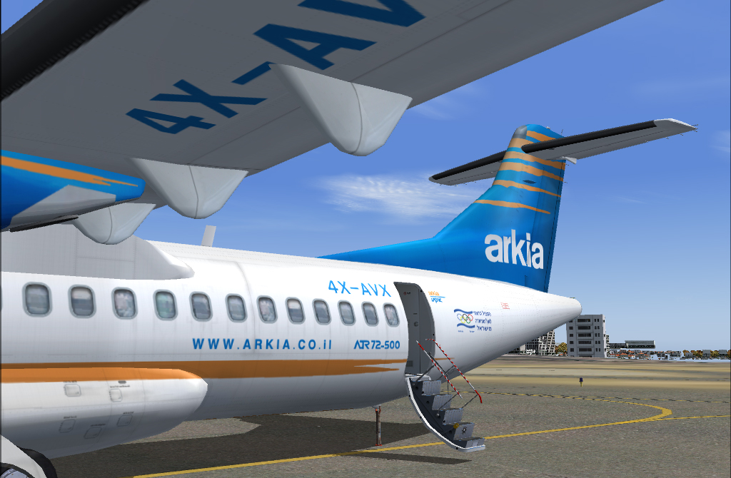 Fs2004 Propeller Airliners Project El Al, Arkia Atr 72-500 Package This Bundle Includes Al