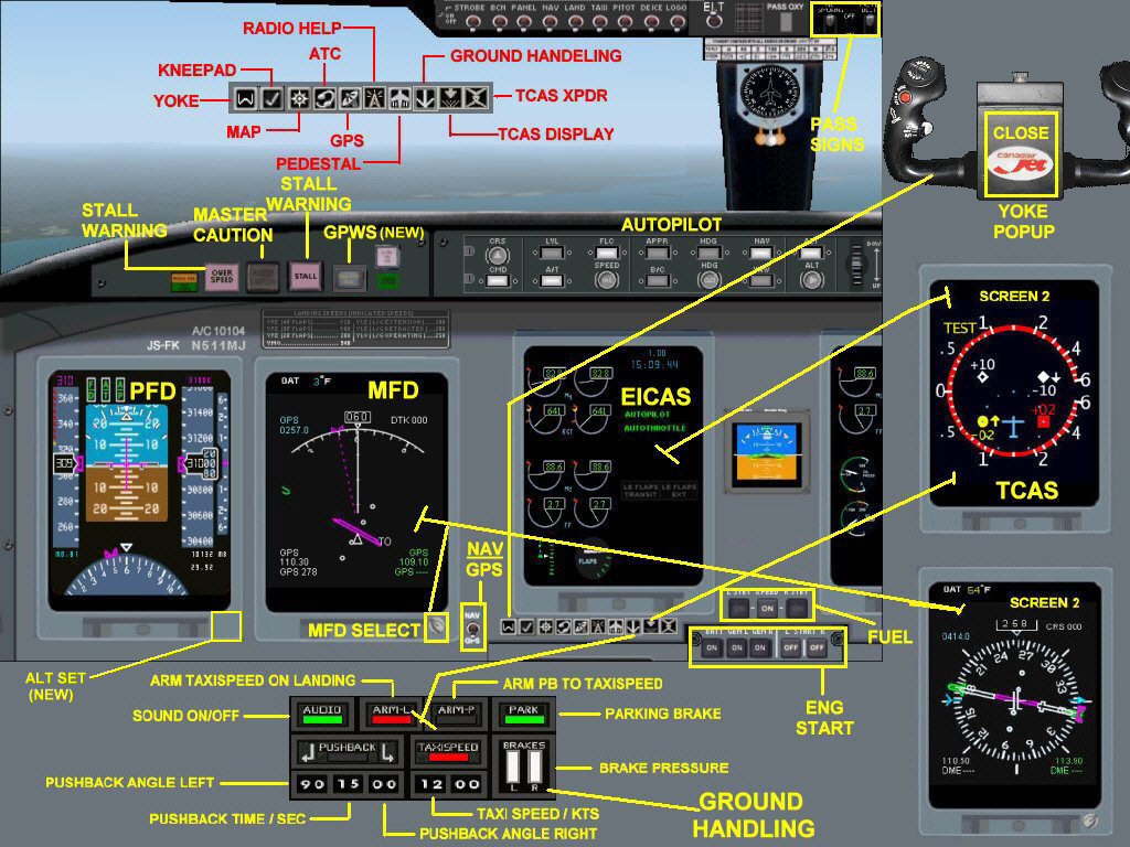 Fs2004 Bombardier/Canadair Crj700-Er