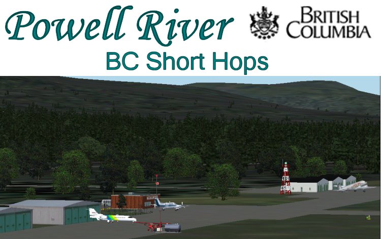 Cypw === Powell River Airfield Bc Short Hops, British Columbia, Canada For Fs2004 And For — 1