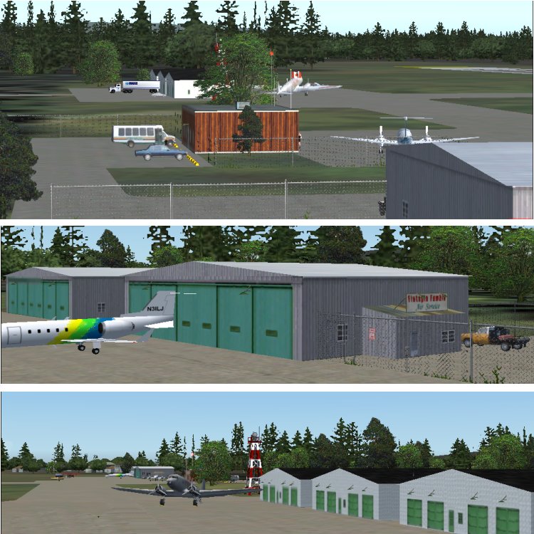 Cypw === Powell River Airfield Bc Short Hops, British Columbia, Canada For Fs2004 And For