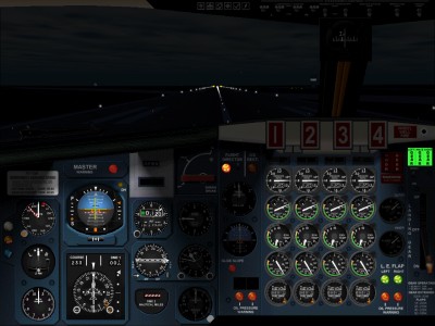 Fs2004 Boeing 707-420 With Panel Boac And British Airways Includes All Three Cockpit Posit