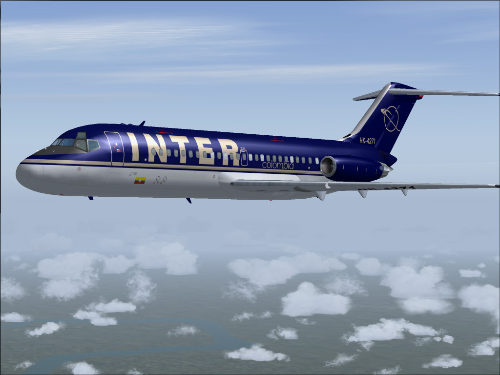 Fs2004 Sga Dc-9-14 Intercontinental Colombia 2003
