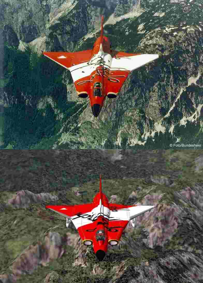 Fs2002/Fs2004 Saab J35Oe Draken