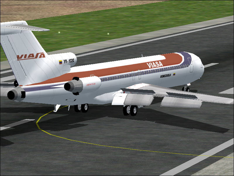 Fs2004 Boeing 727-200 Viasa Yv-132C This Is One Of The 727 Painted Like This When Iberia B