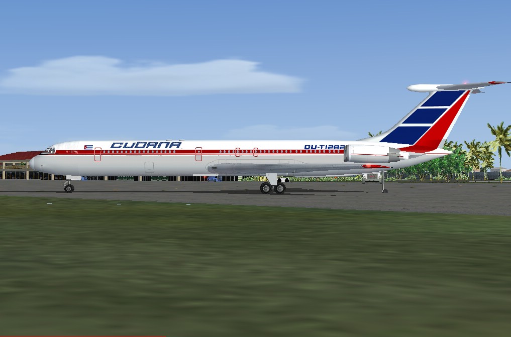 Fs2002 Tarom Ilyushin Il-62M Tarom (Romanian Air Transport) Il-62M In 1980S Colors