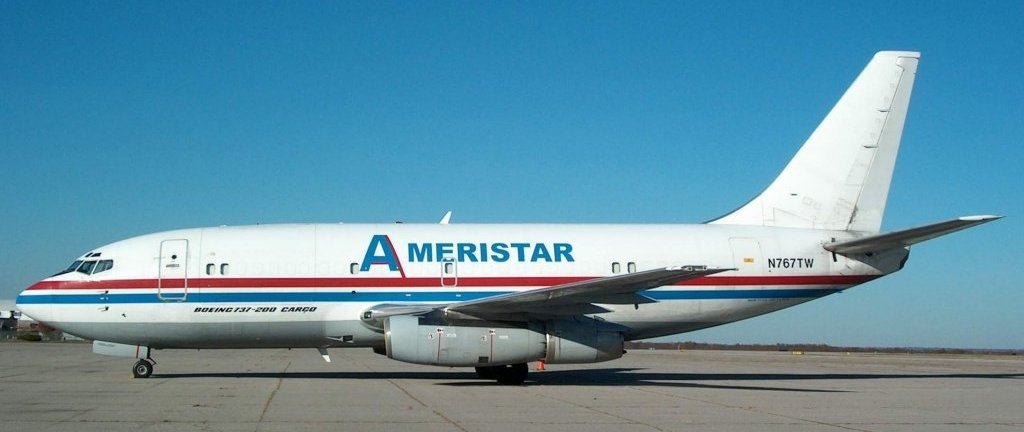 Ameristar Air Cargo And United Airlines (Old Paint Scheme) 737-200 For Fs2004