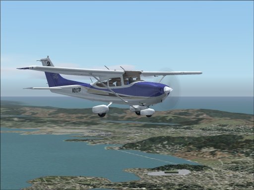 Fs2004, Cessna T182T New Aircraft Based On And Using Flightsim Fs2004/Fs9 Cessna 182S Mode
