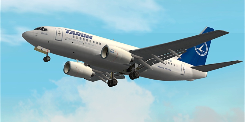 Tu Boeing 737-700 Tarom This Bundle Contains The Tu Boeing 737-700 In The Livery Of Tarom