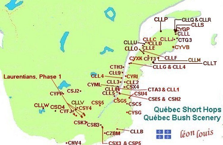 Qsh9_48 === Cllw, Baskatong Réservoir, Laurentians, Québec Québec Short Hops For Fs2004 It — 1