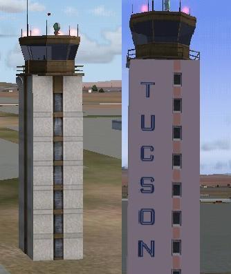 Tower For Tucson(Ktus)- This Adds A Realistic Tower Too The Old Tower At Tucson Internatio