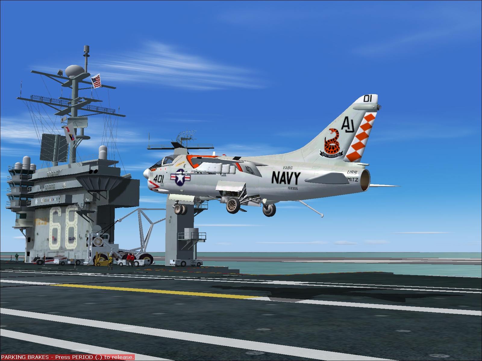 A7-E Corsair Ii, Va-86 Sidewinders (Uss Nimitz - 1980S)