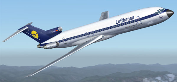 Lufthansa Boeing 727-200 This Is Repainted Textures Of Vistaliners Boeing 727-200Adv