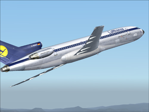 Lufthansa Boeing 727-200 This Is Repainted Textures Of Vistaliners Boeing 727-200Adv