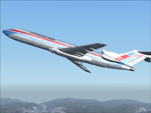 Dominicana Boeing 727-200 This Is Repainted Textures Of Vistaliners Boeing 727-200Adv In T