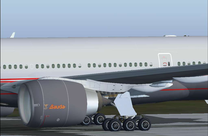 Here Ill Present You My First Paint Work Of The Wunderful Mel Jet Boeing 777-200 In Lauda