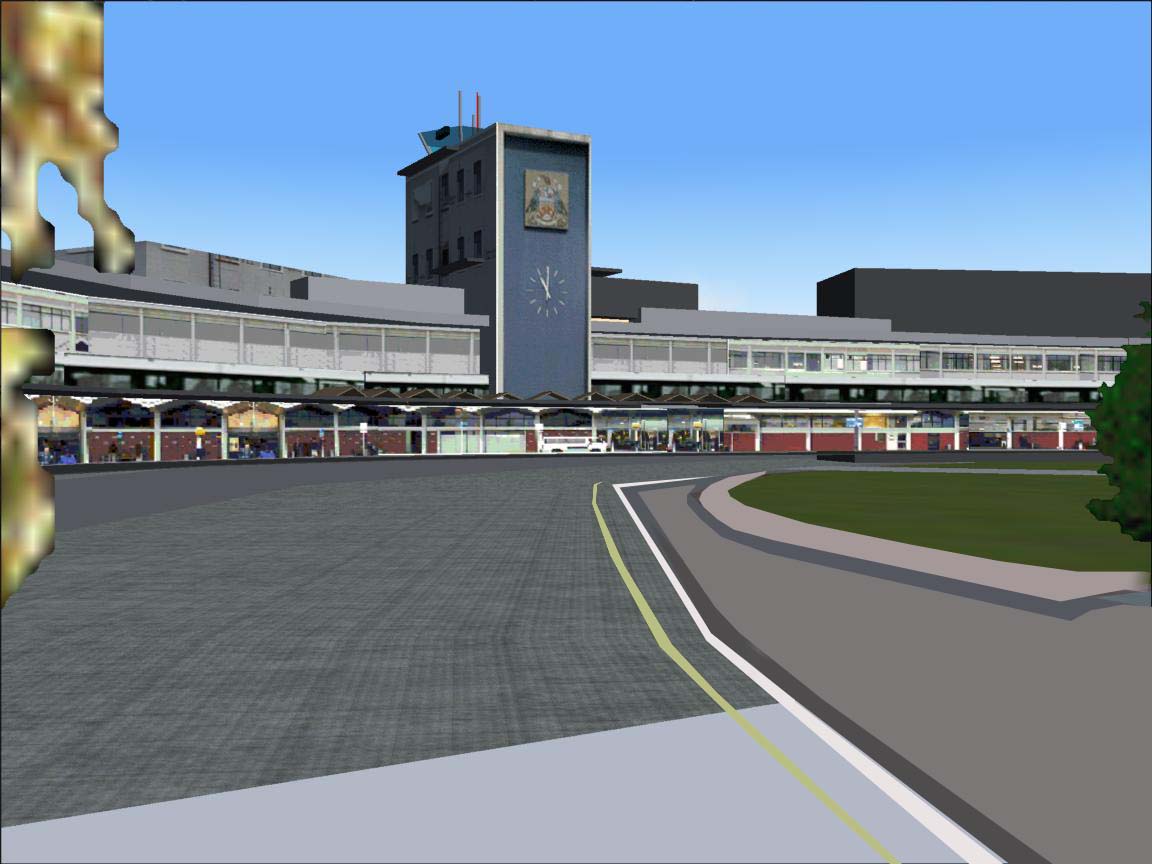 Christchurch International Airport Update V2 For Fs2004.Designed To Fit Within Photoreal C
