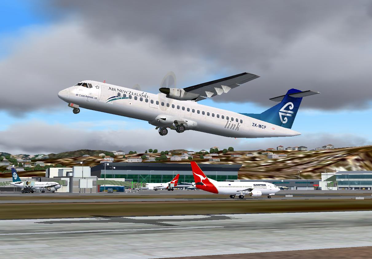 Wellington International Airport(Nzwn)Update For Fs2004.Requires Nzwn04V1.Added Detailed P