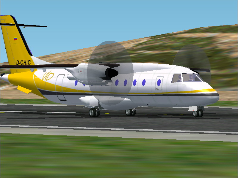 Fs2004 Faichild Dornier 328 Vip D-Chic Vip Is A Private Ecuatorian Airline, For Members On
