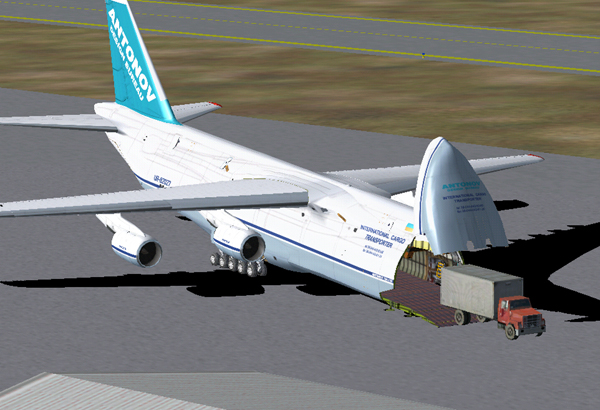 Fs2004 Antonov An-26 Antonov Airlines A Fictional Repaint Of Antonovs Exclusively An-26