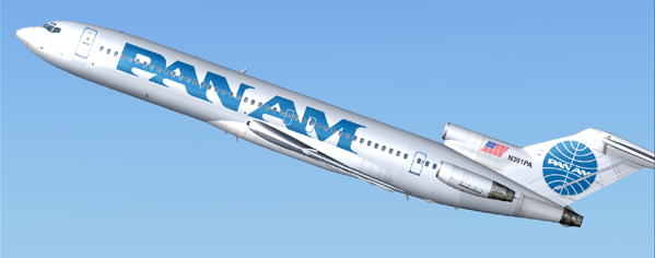 Pan Am Billboard Boeing 727-200 This Is Repainted Textures Of Vistaliners Boeing 727-200Ad — 1
